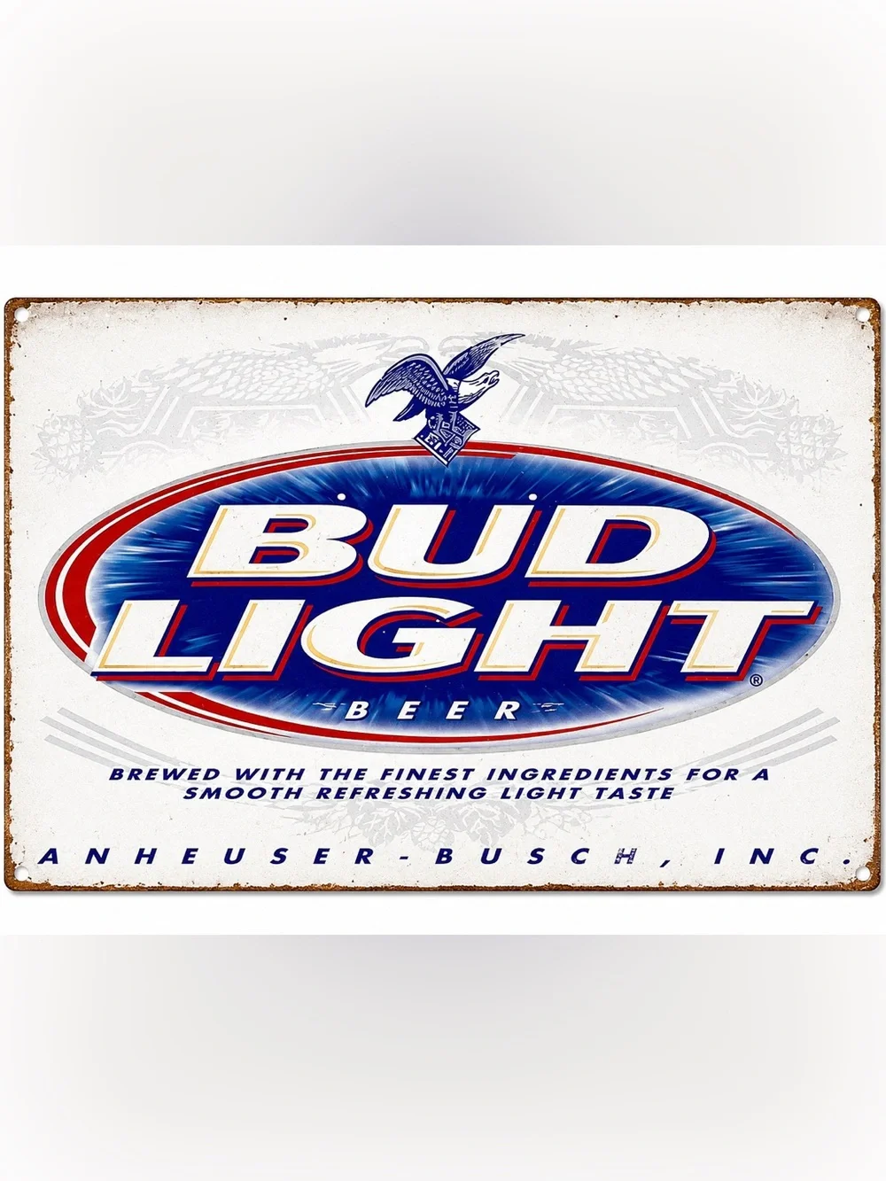 NEW Bud Light Beer Metal Sign